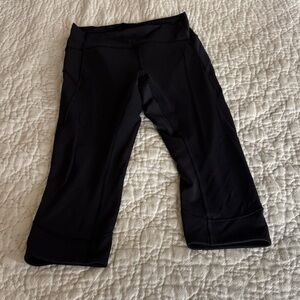 Lululemon, 23 inch cropped leggings
